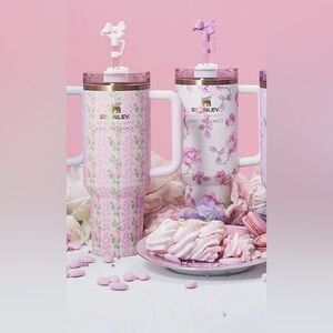 Set of 2 Stanley X LoveShackFancy Quencher | 40 Oz - NIB - READY TO SHIP